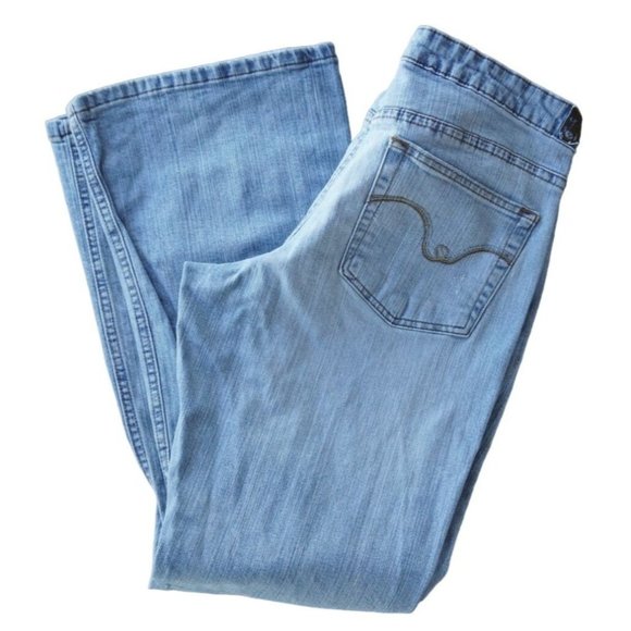 LEI Ashley Jeans Size 13 Ultra Low Rise Flare - Picture 7 of 15